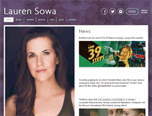 Tablet Screenshot of laurensowa.com